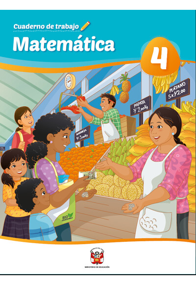 Matemática 4 : cuaderno de trabajo para cuarto grado de Educación Primaria 2020
