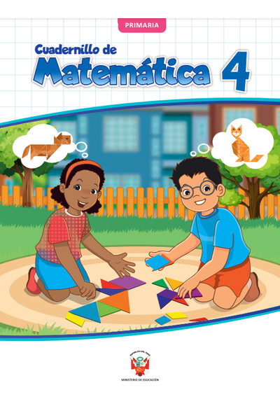 Cuadernillo de Matemática 4, cuarto grado de Primaria